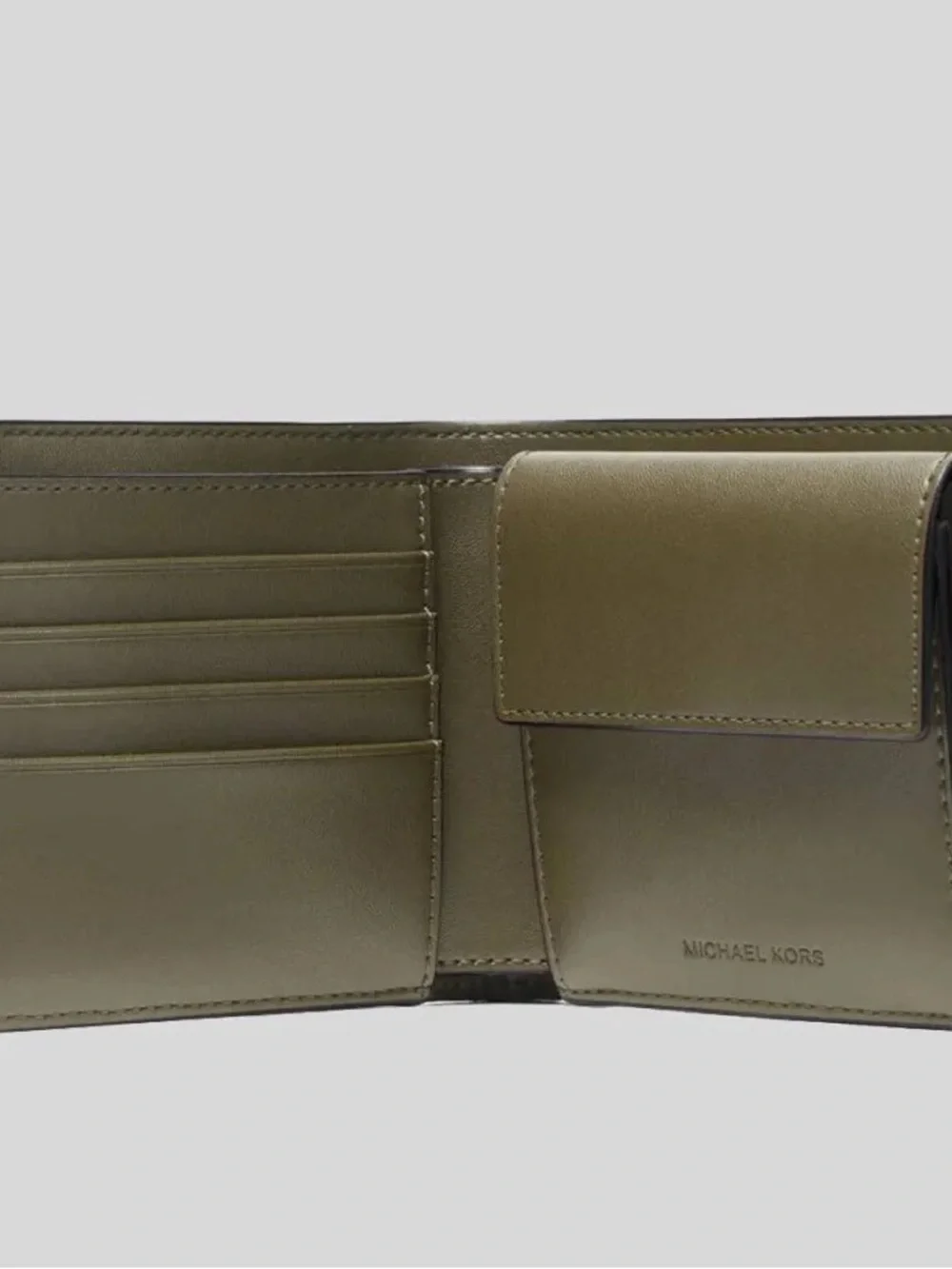 Michael Kors Black Saffiano Leather Men's Wallet with MK Logo